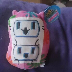 Cute Pink Cat Plush
